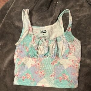 pattern tank top